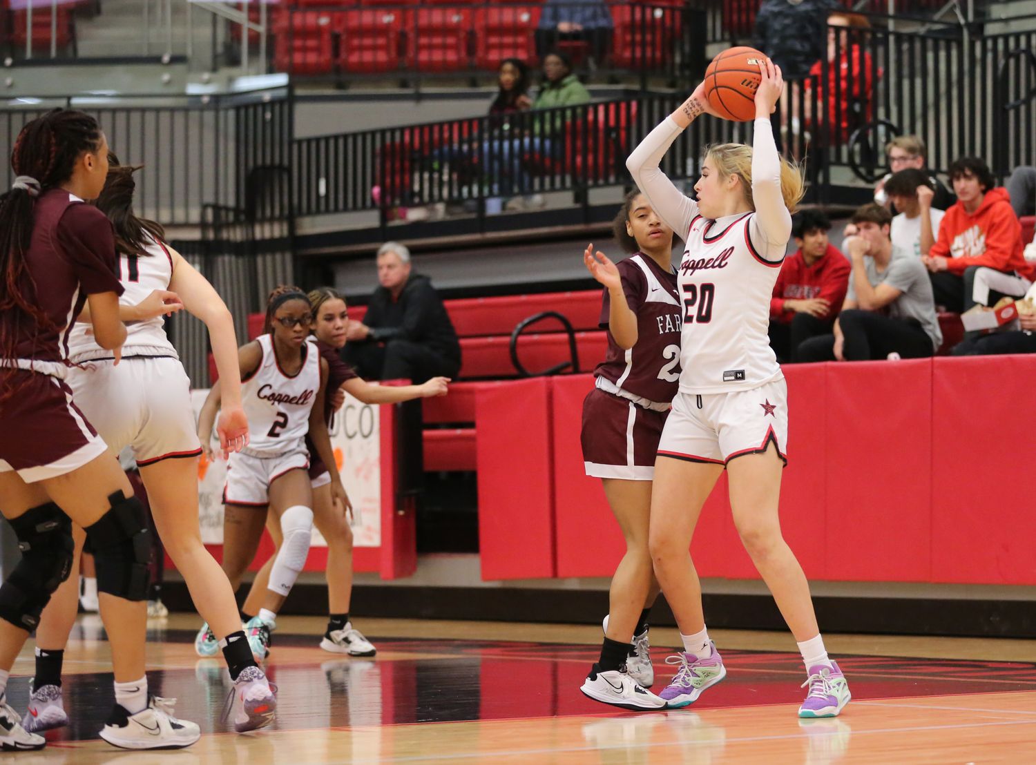 Coppell Lewisville Texas girls basketball 012423 Brian McLean 11